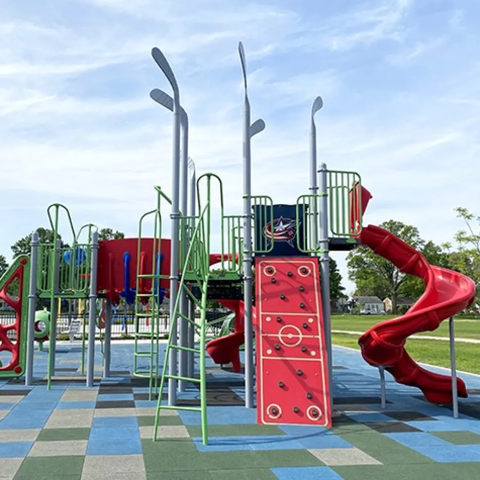 Sterling Playground Tile Solid Colors 3.25 Inch x 2x2 Ft.