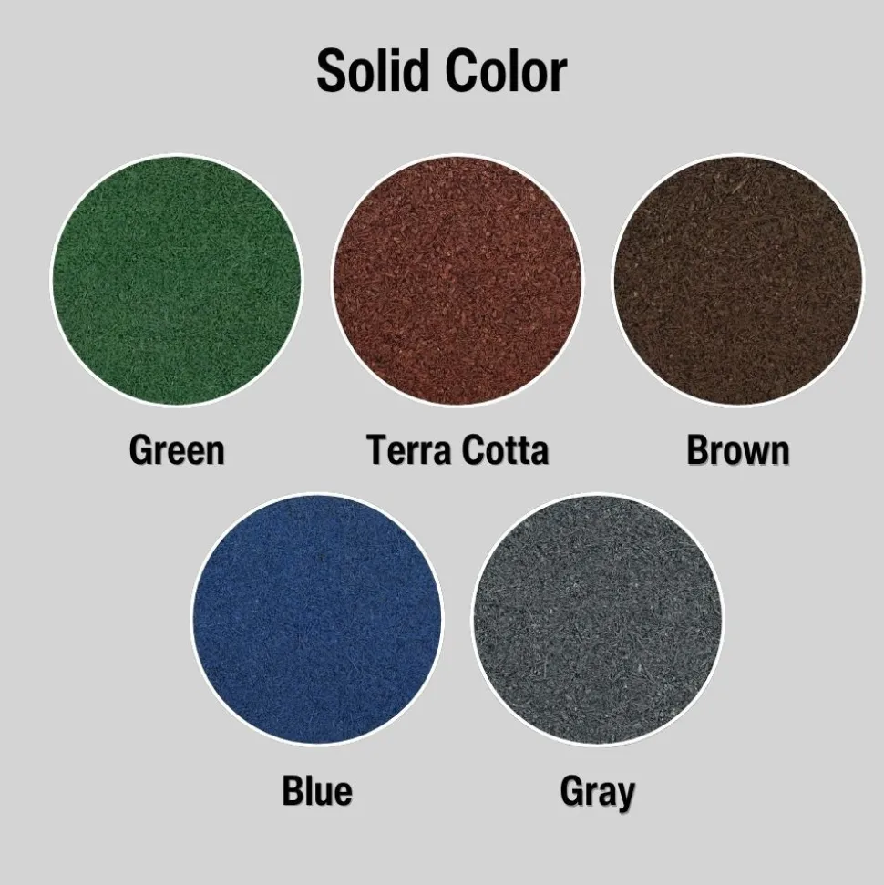 Sterling Playground Tile Solid Colors 4.25 Inch x 2x2 Ft.