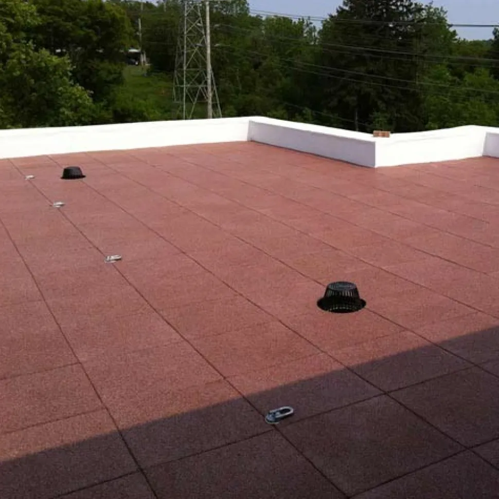 Sterling Roof Top Tile Black 2 Inch x 2x2 Ft.