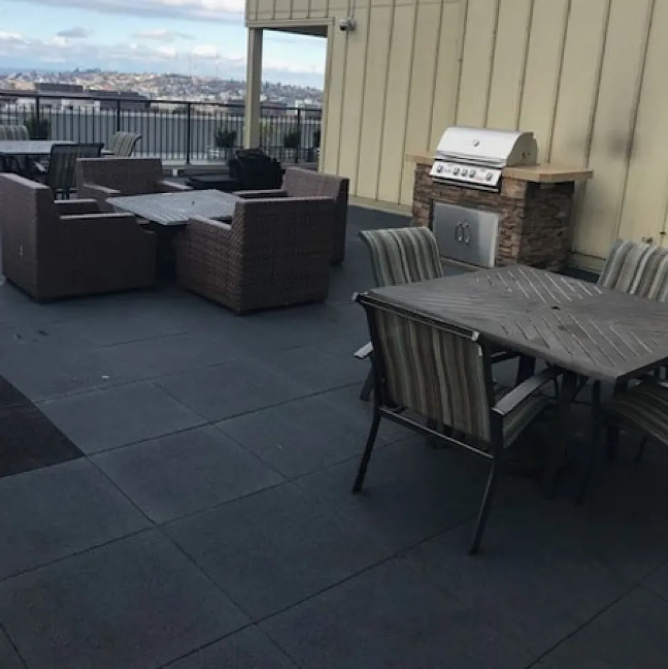 Sterling Roof Top Tile Black 2 Inch x 2x2 Ft.