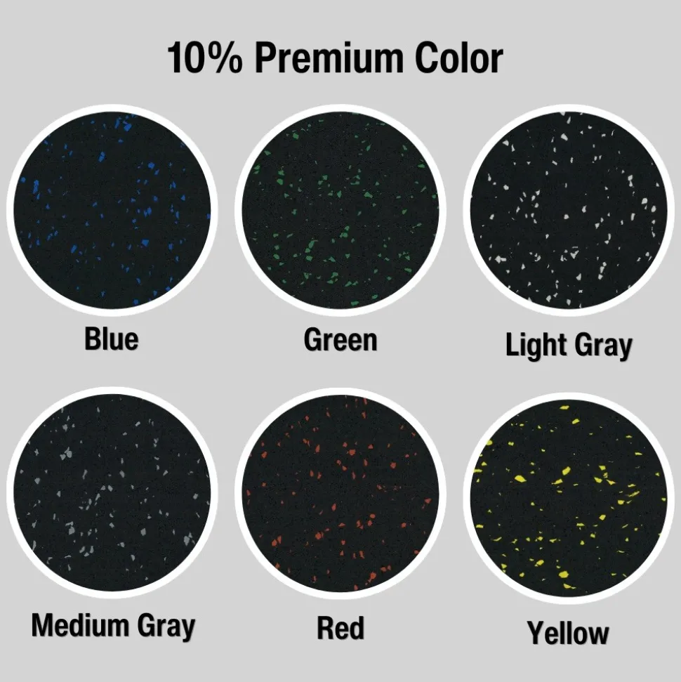 Sterling Roof Top Tile 10% Premium Colors 2 Inch x 2x2 Ft.