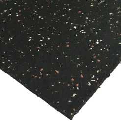 Straight Edge Tile 10% Color CrossTrain 1/4 Inch x 2x2 Ft. Pacific