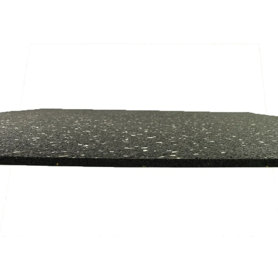Straight Edge Tile 10% Color CrossTrain 1/4 Inch x 2x2 Ft. Pacific