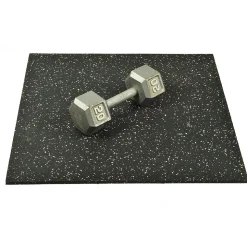 Straight Edge Tile 10% Color CrossTrain 8 mm x 2x2 Ft. Pacific