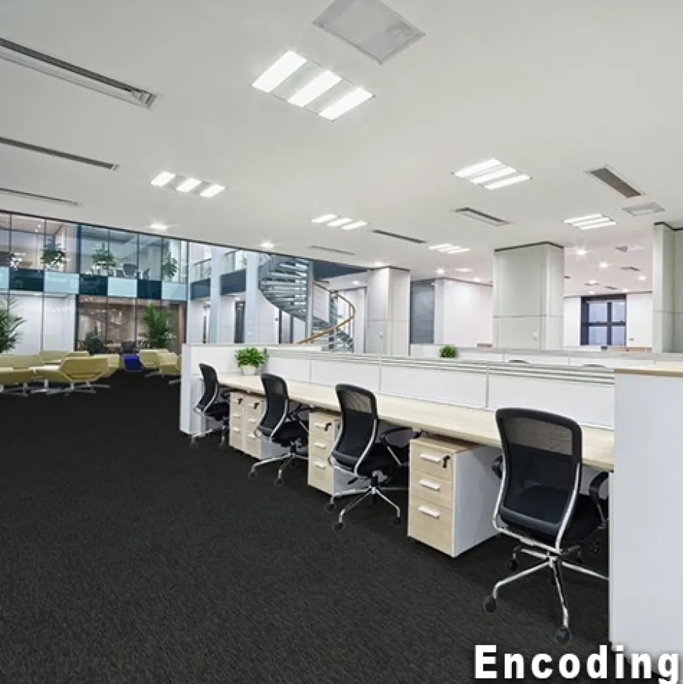 Streaming Commercial Carpet Tiles 5 mm x 24x24 Inches 18 Per Case