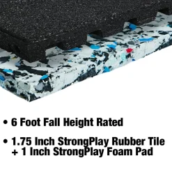 StrongPlay Foam Pad 1 inch x 4x5 Ft.