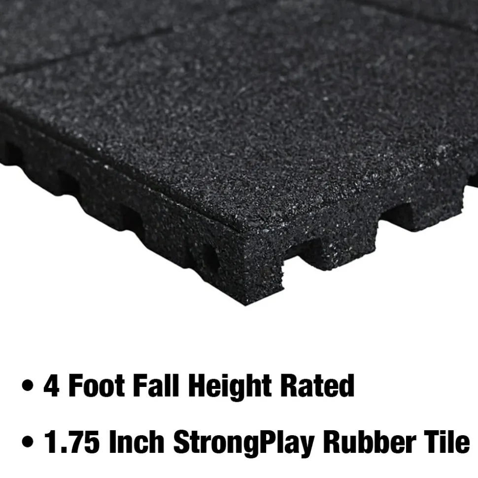 StrongPlay Playground Tiles 1.75 Inch x 2x2 Ft.