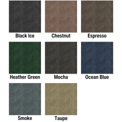 Style Smart Highland Peel and Stick Carpet Tile 3 mm x 18x18 Inches 16 Per Case