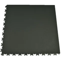 SupraTile Hidden Leather Black/Grays 5.5 mm x 20x20 Inches Case of 10