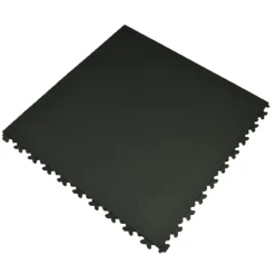 SupraTile Hidden Leather Black/Grays 5.5 mm x 20x20 Inches Case of 10