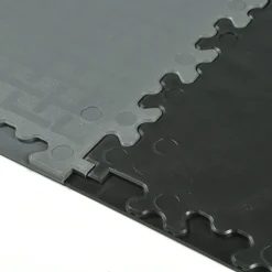 SupraTile Hidden Leather Black/Grays 7 mm x 20x20 Inches Case of 10