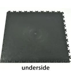 SupraTile Hidden Leather Black/Grays 7 mm x 20x20 Inches Case of 10