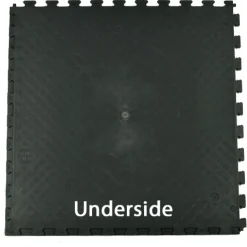 SupraTile Hidden Slate Black/Grays 5.5 mm x 18x18 Inches Case of 6