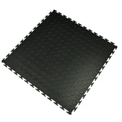 SupraTile T-Joint Coin Black/Grays 4.5 mm x 20x20 Inches Case of 12