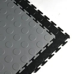SupraTile T-Joint Coin Black/Grays 6.5 mm x 20x20 Inches Case of 10