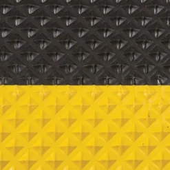 Supreme Sliptech Anti-Fatigue Mat Black/Yellow 2x60 feet