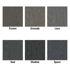 Surface Stitch Commercial Carpet Tiles 2.08 mm x 24x24 Inches Carton of 24