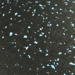 Survivor Rubber Tile Interlocking Big Chip 20% Color 1/4 Inch x 2x2 Ft.