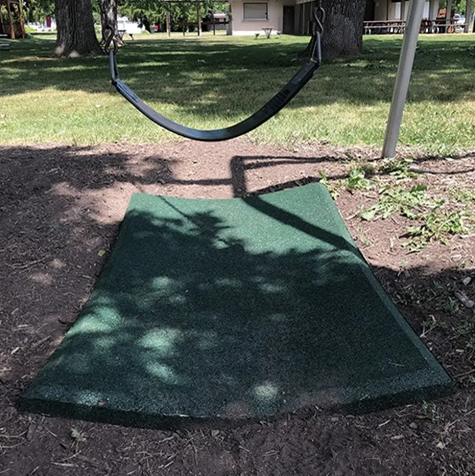 Swing Set Rubber Mat Premium 32x54 x 2 Inch