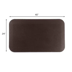 Swing Set Rubber Mat Standard 24x40 x 1 Inch
