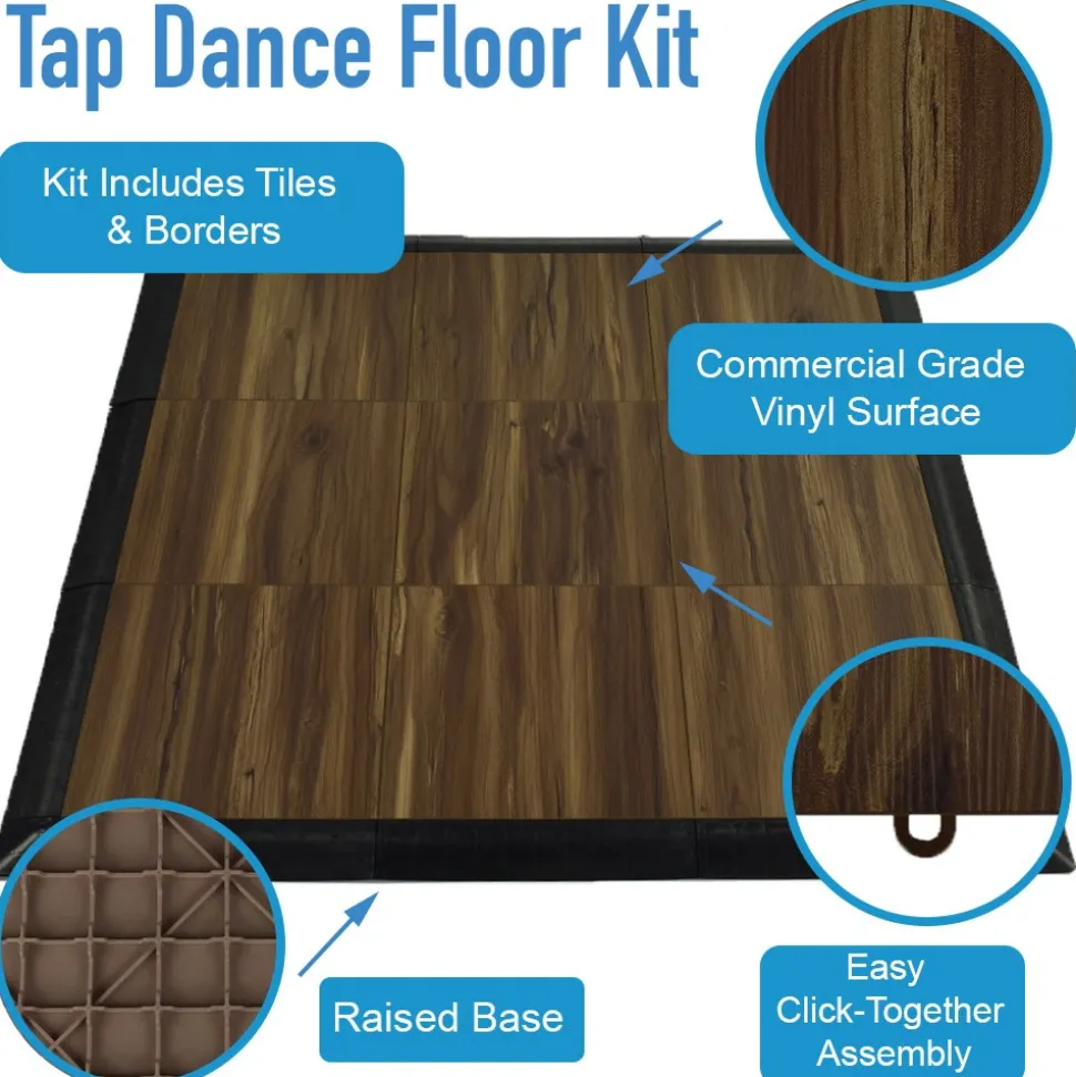 Tap Dance Floor Kit 5/8 Inch x 4x4 Ft.