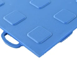 TechFloor Solid Garage Tile with Raised Squares Carton of 10