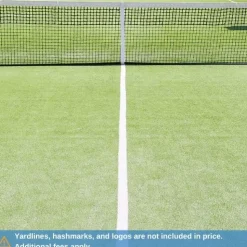 Tennis Court Artificial Turf Roll 3/4 Inch x 15 Ft. Wide Per SF