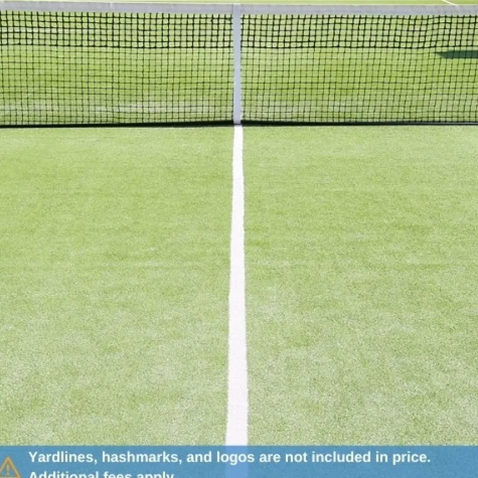 Tennis Court Artificial Turf Roll 3/4 Inch x 15 Ft. Wide Per SF