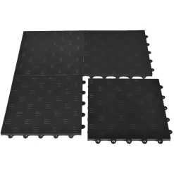 TurboTile Diamond Garage Floor Tile 5/8 Inch x 1x1 Ft.