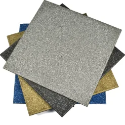 UltraTile Rubber Weight Floor Premium Colors 1 Inch x 2x2 Ft. with Quad Blok