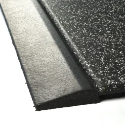 UltraTile Rubber Weight Floor Standard Colors 1 Inch x 2x2 Ft. with Quad Blok