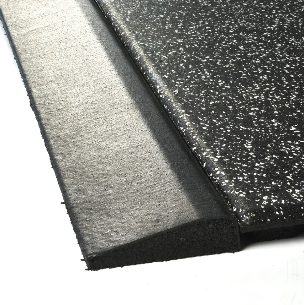 UltraTile Rubber Weight Floor Standard Colors 1 Inch x 2x2 Ft. with Quad Blok