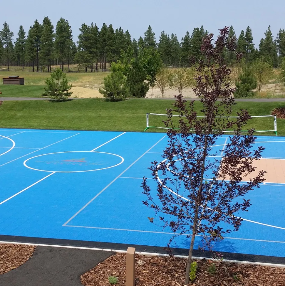 VersaCourt Outdoor Game Court Tile 3/4 Inch x 10.13x10.13 Inches