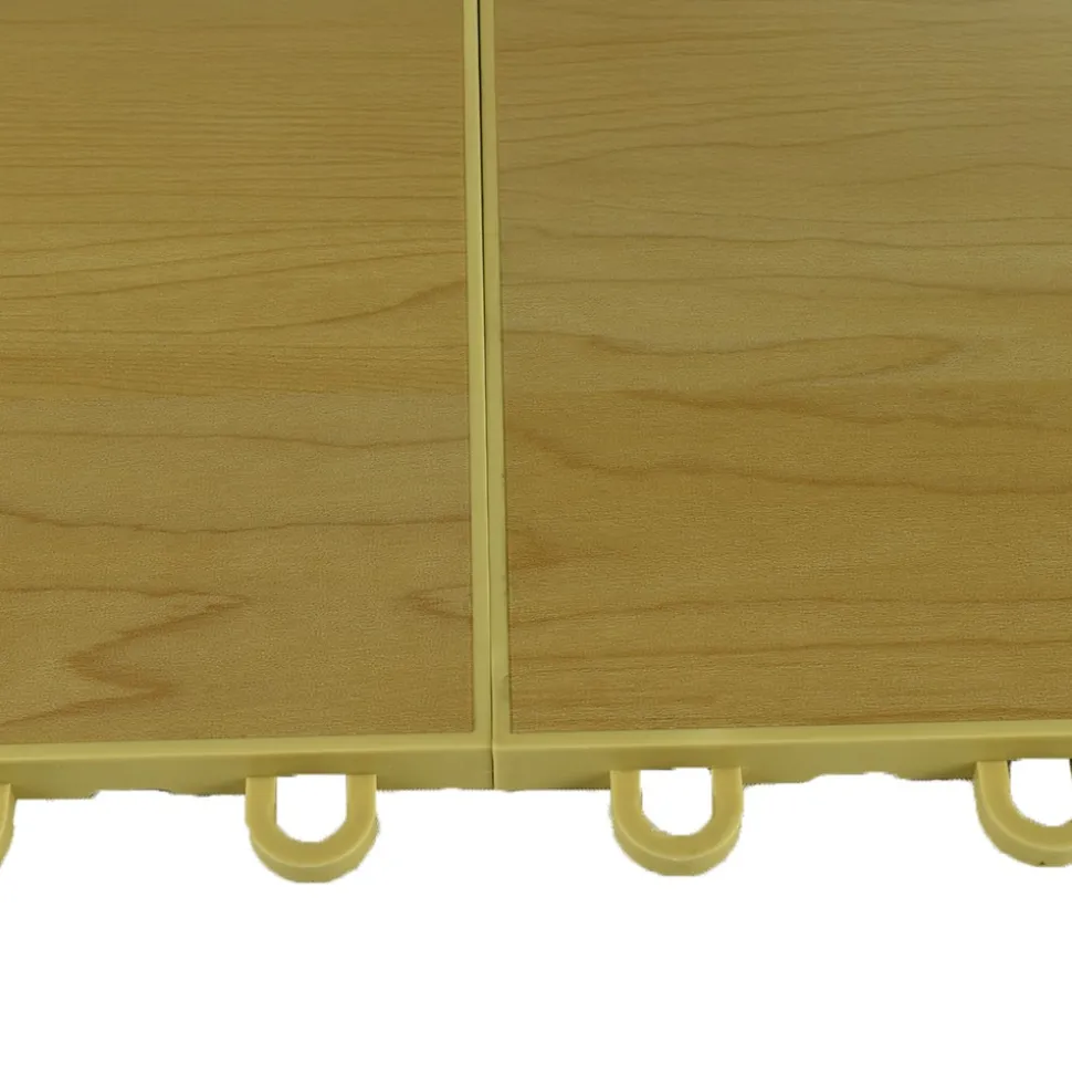VersaCourt Pro Wood Grain Court Tile 1/2 Inch x 12x12 Inches
