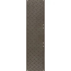 VersaMats Diamond-Versa Tread Black 1/2 Inch x 2x8 Ft.