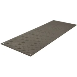 VersaMats Diamond-Versa Tread Black 1/2 Inch x 3x8 Ft.
