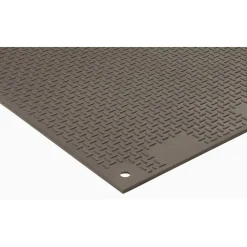 VersaMats Diamond-Versa Tread Black 1/2 Inch x 4x8 Ft.