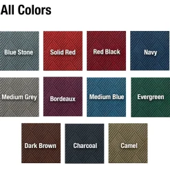 Waterhog Fashion Diamond Indoor Outdoor Entrance Mat Cleated Back 35x46 Inches
