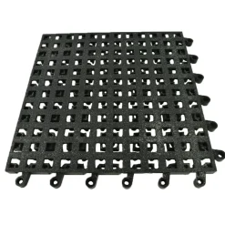 Wearwell ErgoDeck General Purpose Open with Gritshield 18x18 Inch Tile Case of 10