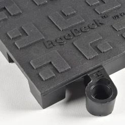 WearWell ErgoDeck HD Solid Black 18 x 18 Inch Tile Case of 10