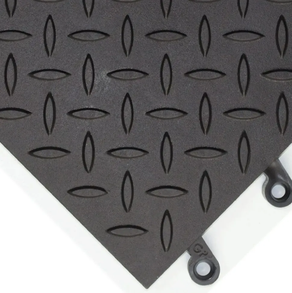 Wearwell ErgoDeck MAX Diamond Tile 7/8 Inch x 18x18 Inches Case of 10