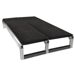 Wearwell Foundation Platform System Diamond-Plate 12Hx36Wx18L Inch Kit