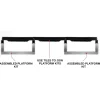 Wearwell Foundation Platform System Smooth 12Hx36Wx18L Inch Kit