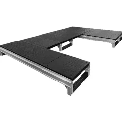 Wearwell Foundation Platform System Smooth 12Hx36Wx18L Inch Kit