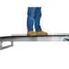 Wearwell Foundation Platform System Diamond-Plate 8Hx18Wx36L Inch Kit