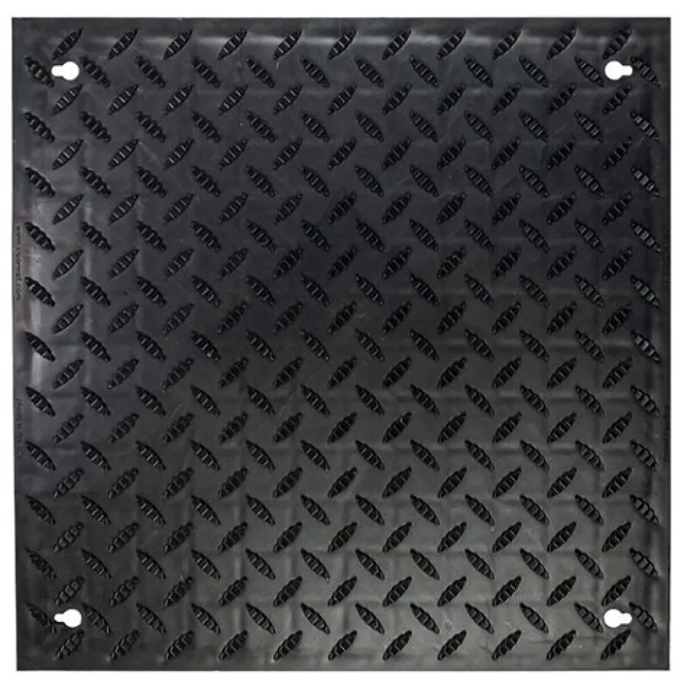 Wearwell Foundation Platform System Diamond-Plate Tiles 18x18 In. Cs 4