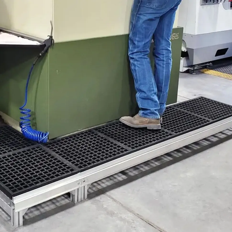 Wearwell Foundation Platform System Open 8Hx36Wx72L Inch Kit