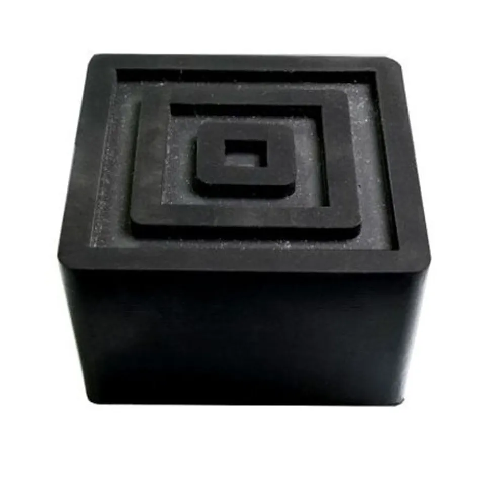 Wearwell Foundation Platform System Rubber Foot for 5 Inch or higher