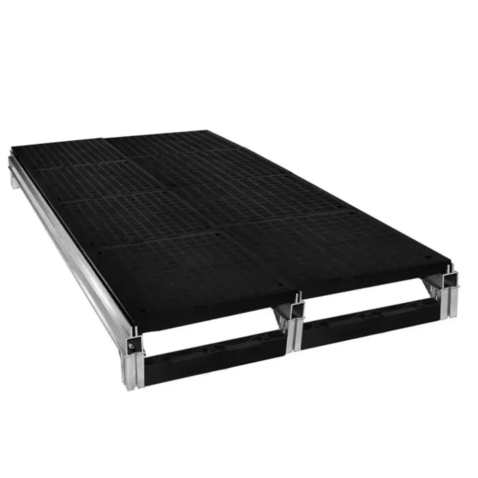 Wearwell Foundation Platform System Smooth 8Hx18Wx72L Inch Kit