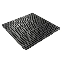 Wearwell 24/Seven GR Perforated 3x3 Ft Mat